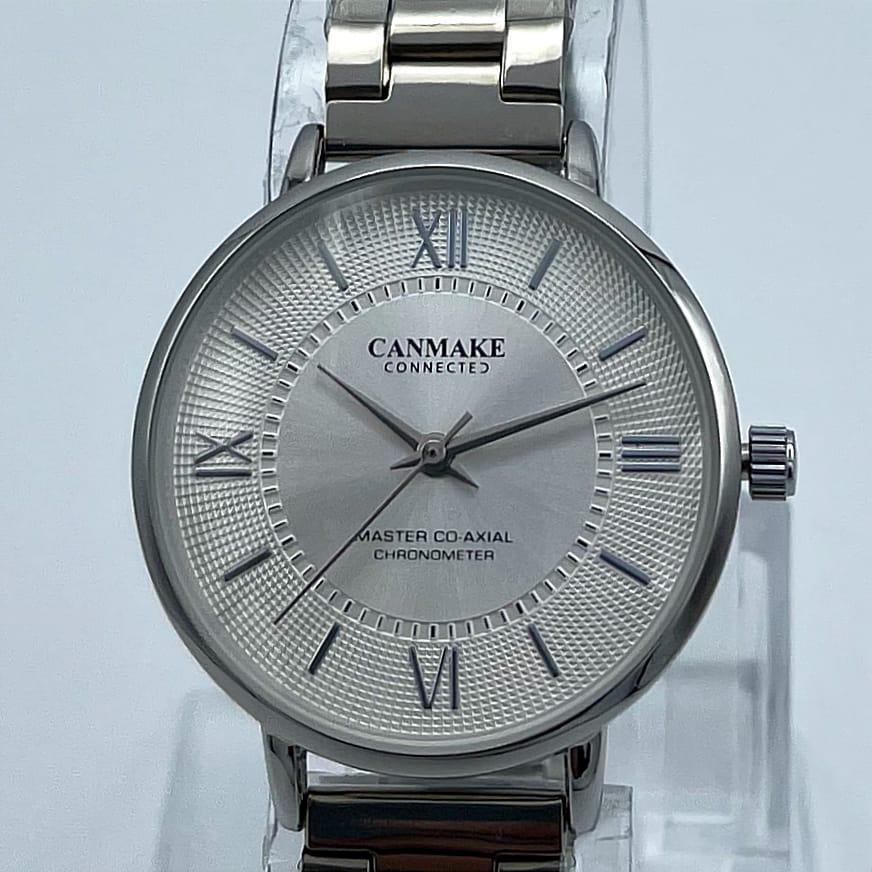 Stainless Steel Women's Classic Analogue Watch with Roman Numeral