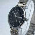 Women's Stainless Steel Analogue Watch Black Dial